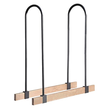 ShelterLogic LumberRack Firewood Rack Adjustable Steel Bracket Kit