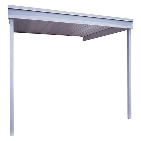 Arrow Storage Products Attached Carport/Patio Cover 10 x 10 ft. Eggshell PC1010