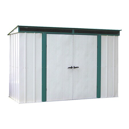 Arrow Storage Products Steel Carport 12 x 29 x 7 ft. Galvanized Black/Charcoal CPHC122907