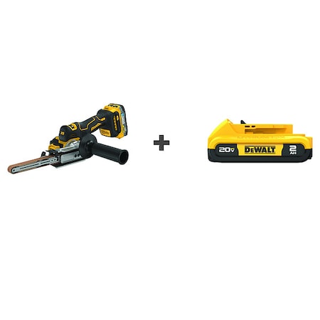 Dewalt Xr Bandfile Kit w/ Bonus Battery DCM200E1/DCB203
