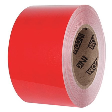 Tuffmark Tuff Mark Ultra Durable Floor Marking Tape Polyester Over Lamination Red, 3" W x 100 ft. L TM1103R