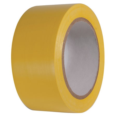 Incom Aisle Marking Tape, 2"x108ft, Yellow PST210