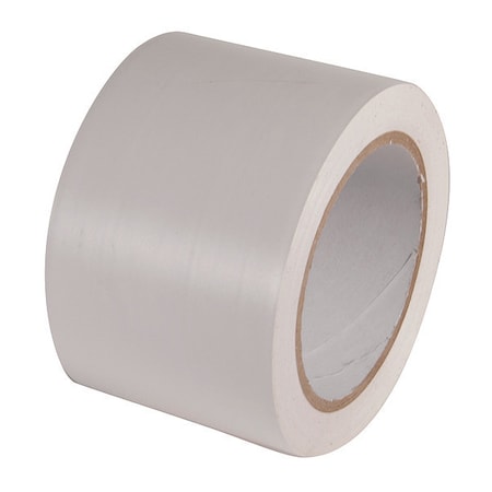 Incom Aisle Marking Tape, 3"x108ft, White PST313