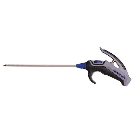 Guardair PalmJet Safety Air Gun, Straight, 12" GA4412S
