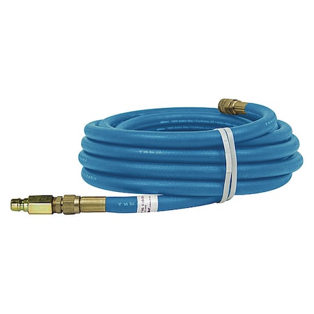 Bullard Breathing Airline Hose, 25 ft Hose L 46915