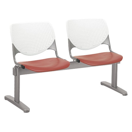 Kfi Kool Beam Seat Beam Seating, 47 in W 22â€ L 31â€ H 2300BEAM2-BP08-SP41