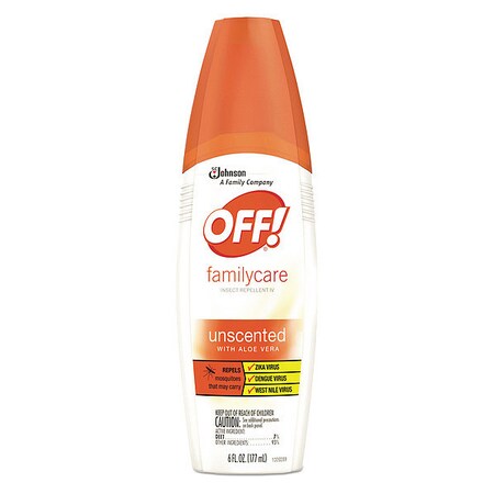 Off Repel Spray, Insect, 6 oz., Unscented, PK12 654458