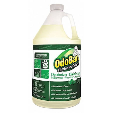 Odoban Odor Eliminator, Eucalyptus, 1 gal., PK4 911062G4
