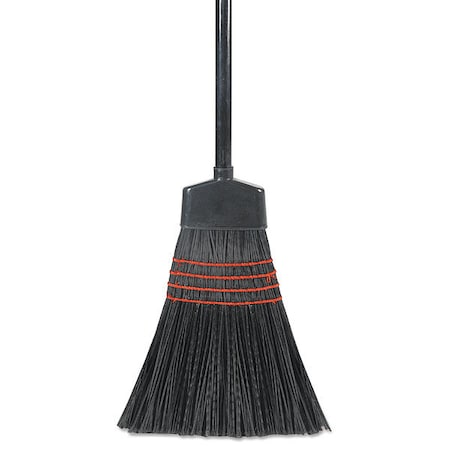 Boardwalk Broom, Plastic/Wood, 54" L, PK12 BWK916P