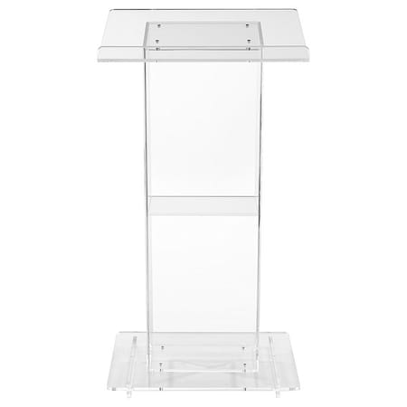 Oklahoma Sound Acrylic Lectern w/Shelf 401S