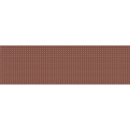 Apache Mills Drainage Mat, Nitrile Sponge Rubber, 10 ft W x 3 ft L, Red 3939401013x10