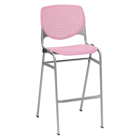 Kfi Poly Barstool, Pink BR2300-P38