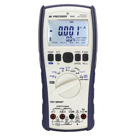 B&K Precision Process Calibrator Multimeter, 24V DC 394B