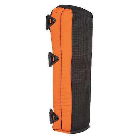 Alta Knee/Shin Pad, Capless, Blk/Orange, PR 56218.50