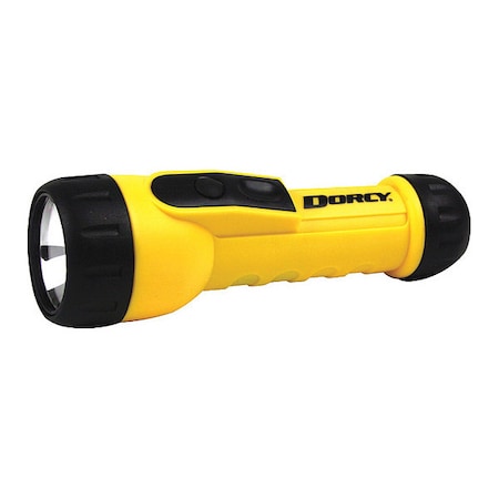 Dorcy Yellow LED Flashlight, D, 20lm 41-2350