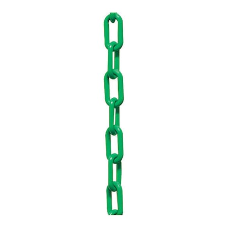 MR. CHAIN Plastic Chain, 1 1/2" x 100 ft., Green 30004-100