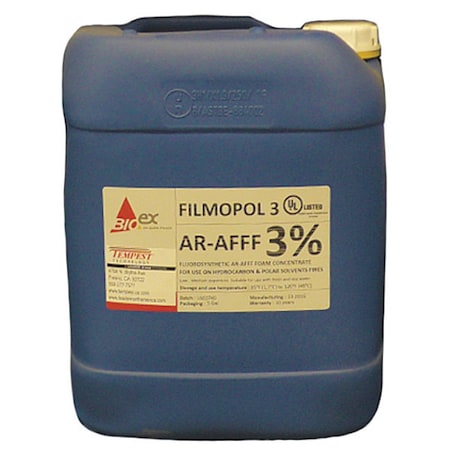 Bio-Ex Foam Concentrate, Class B, AFFF-AR, 5 gal. F10.03.0015