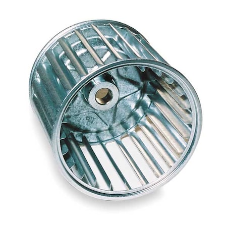 Rw Beckett Blower Wheel, 4 1/4 Dia, 3 7/16 In Depth 2459GU