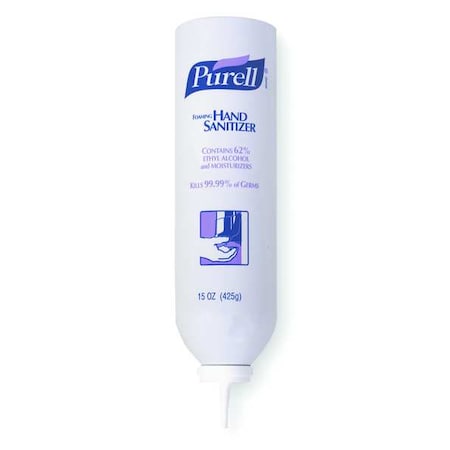 Purell Hand Sanitizer, Foam, Aerosol, 15oz Refill for APX Dispenser 9698-12