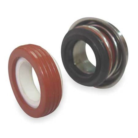 Dayton Shaft Seal, 5/8 In, Viton, Carbon, Ceramic, Max. Temp. (F): 180 Degrees F 3ACF5