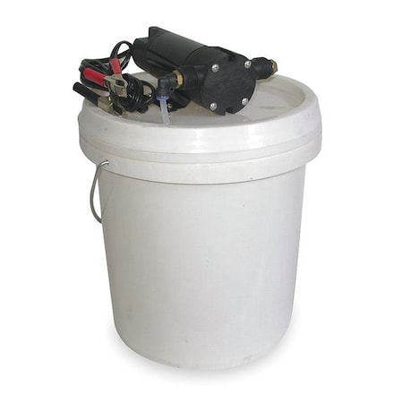 Dayton Oil Change System, 12V DC, 4 gpm Max. Flow Rate , Polypropylene 3ACA7