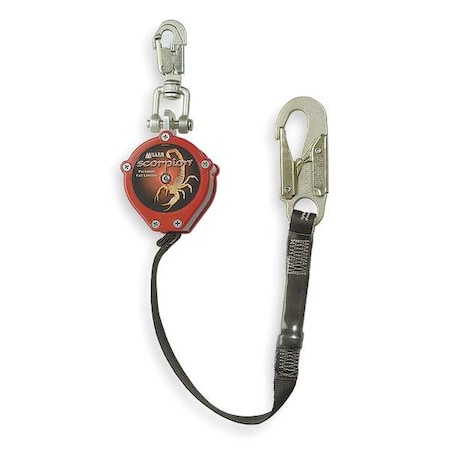 Miller Fall Limiter, 9 ft., Red PFL-5/9FT