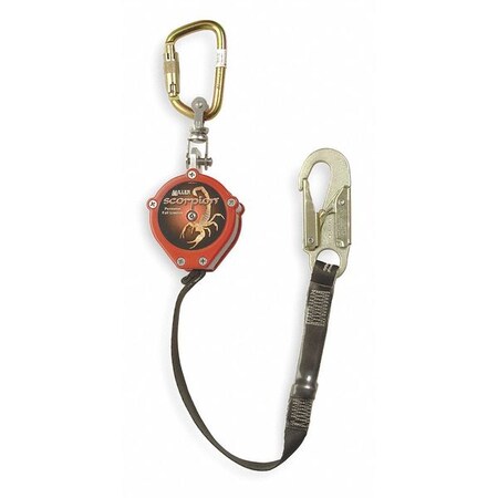 Miller 9 ft. L 310 lb. Weight Capacity Black/Red Fall Limiter PFL-4/9FT