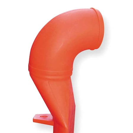 Air Systems Intl Elbow, Orange SV-90