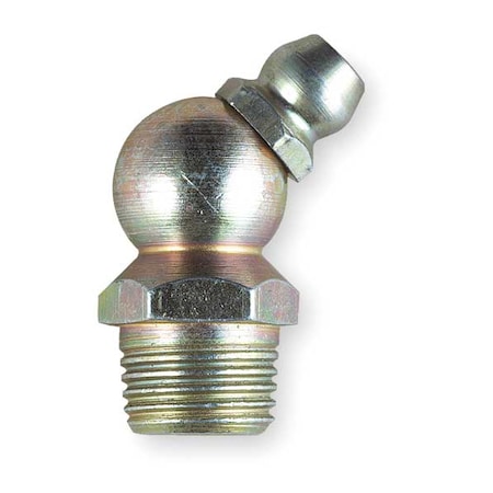 Kingfisher Grease Fitting, 1/4-19, PK10 3ANZ5
