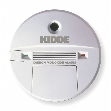 Kidde Carbon Monoxide Alarm, Electrochemical Sensor, 85dB @ 10 ft., Horn Audible Alert, (3) AA 9C05-L