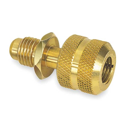 Jb Industries Quick Coupler, 1/4 In MxF, 0 Deg 33112N