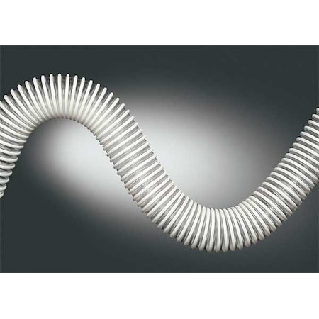 Hi-Tech Duravent Ducting Hose, 4 In. ID, 25 ft. L, Urethane 2132-0400-2225