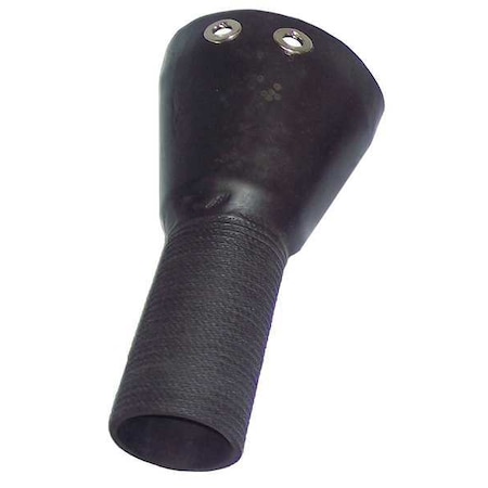 Hi-Tech Duravent Stack Adapter, 5.5 In ID, 6.5 In OD, Rubber 0651-0000-0006