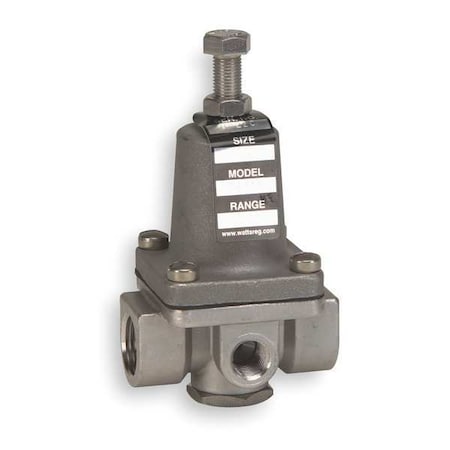 Watts Pressure Regulator, 1/2 In, 1 to 25 psi SS263A A 1 25