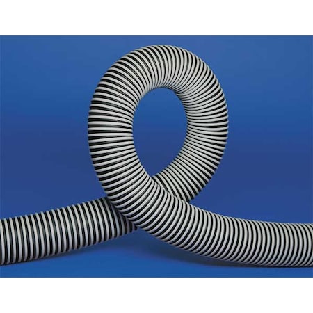 HI-TECH DURAVENT Ducting Hose, 1 In. ID, 50 ft. L, Rubber 2101-0100-1550