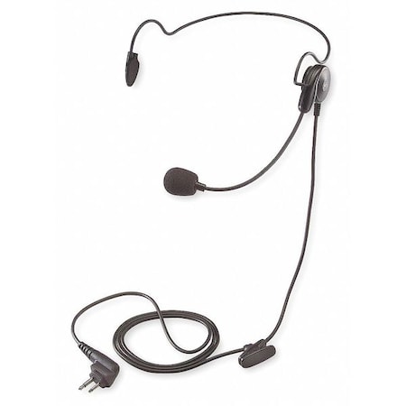 Motorola Headset, Behind the Head, On Ear, Black 53815