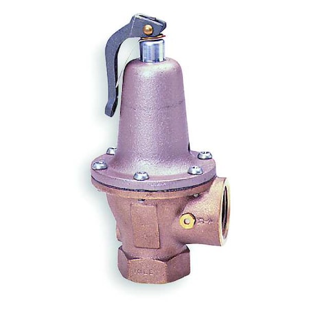 WATTS Safety Relief Valve, 3/4 x 1In, 30psi, Iron 3/4 740