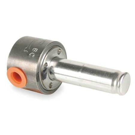 Dayton Stainless Steel Solenoid Valve Less Coil, Normally Closed, 1/8 in Pipe Size 064756