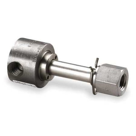 Dayton Stainless Steel Solenoid Valve Less Coil, Normally Closed, 1/4 in Pipe Size 008050