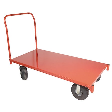 Zoro Select Standard Platform Truck, 2500 lb., 60 In L 3BE84
