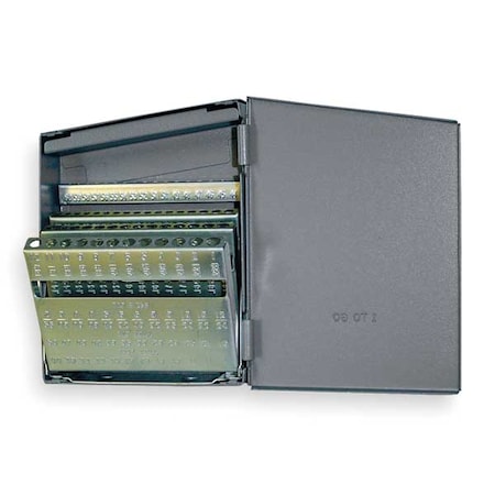 Chicago-Latrobe Drill Case For Jobber Chicago-Latrobe Holds No 1-60 Wire, 60pc Holder 57806