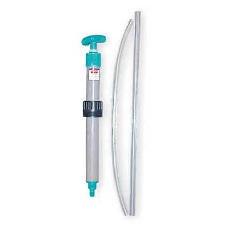 Dayton Hand Drum Pump, Piston, PVC, 5/8In OD 3BY43