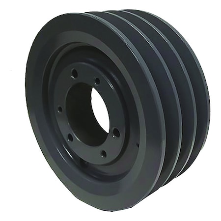 Zoro Select V-Belt Pulley, Cast Iron, 20.35 in OD 3B200SF