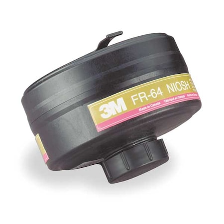 3M Gas Mask Canister, Olive/Magenta, PK4 FR-64