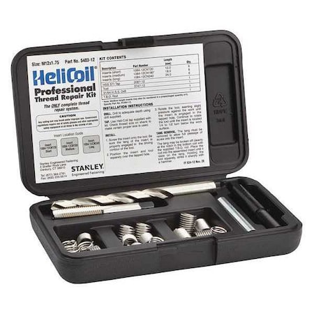 Stanley Engineered Fastening Free-Running Helical Insert Repair Kit ...