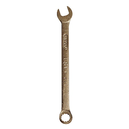 AMPCO SAFETY TOOLS Combination Wrench, SAE, 1-1/8in Size W-673