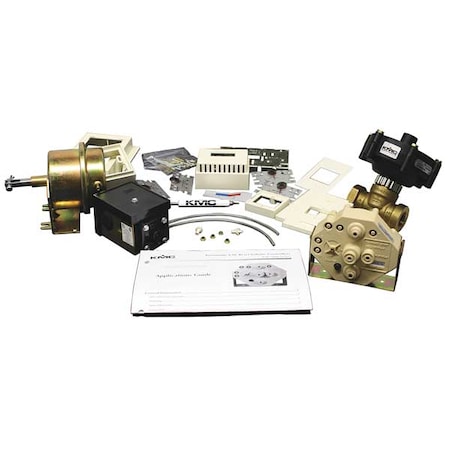 Kmc Controls VAV Control Kit, Fan Power+ Hot Water Reheat up to 55k btu KIT-1004