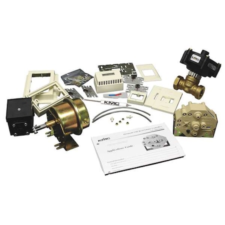 Kmc Controls VAV Control Kit, Fan Power+ Hot Water Reheat up to 23k btu KIT-1003
