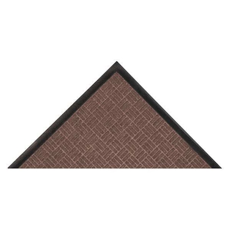 Notrax Entrance Mat, Polypropylene, 3/8 in Thick, Brown, 3 ft W x 5 ft L 167S0035BR