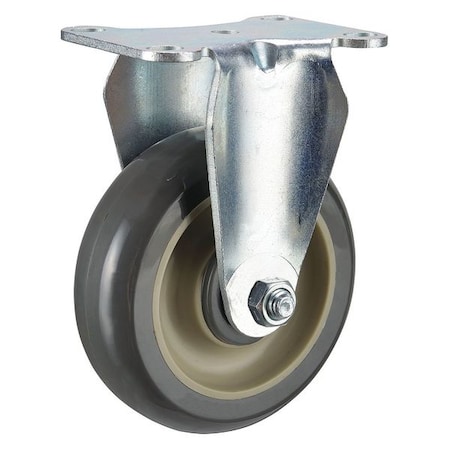 Zoro Select Rgd Plt Cstr, Polyurethane, 3-1/2in, 250 lb P12R-UP035K-12